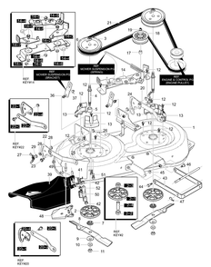 Part Location Diagram of 94691-821 Briggs and Stratton Assembly Brake With Support